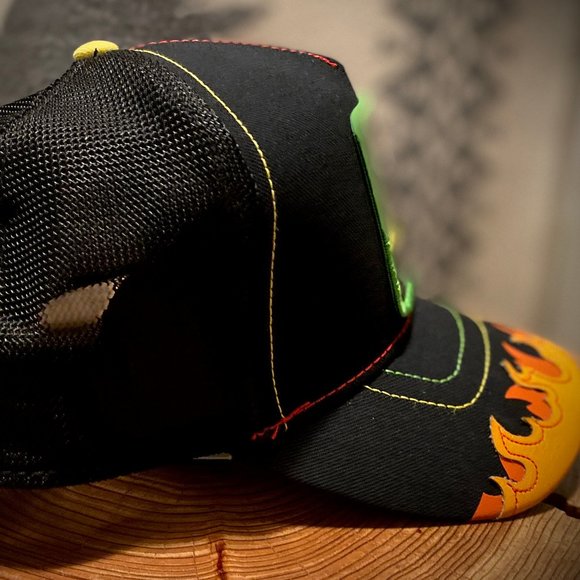 Goorin Bros. Trucker Hat - CHEESY - "Dangerously" - Picture 4 of 8